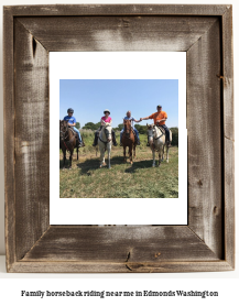 family horseback riding near me in Edmonds, Washington